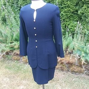 Navy blue dress